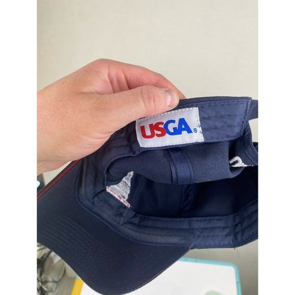 Vintage Congressional 2011 US Open USGA Member Dark Blue Adjustable Golf Hat - Picture 3 of 4